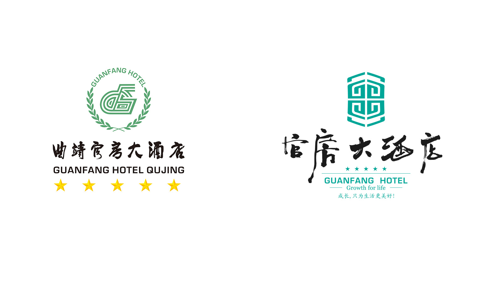 曲靖官房大酒店LOGO設(shè)計案例展示圖片五