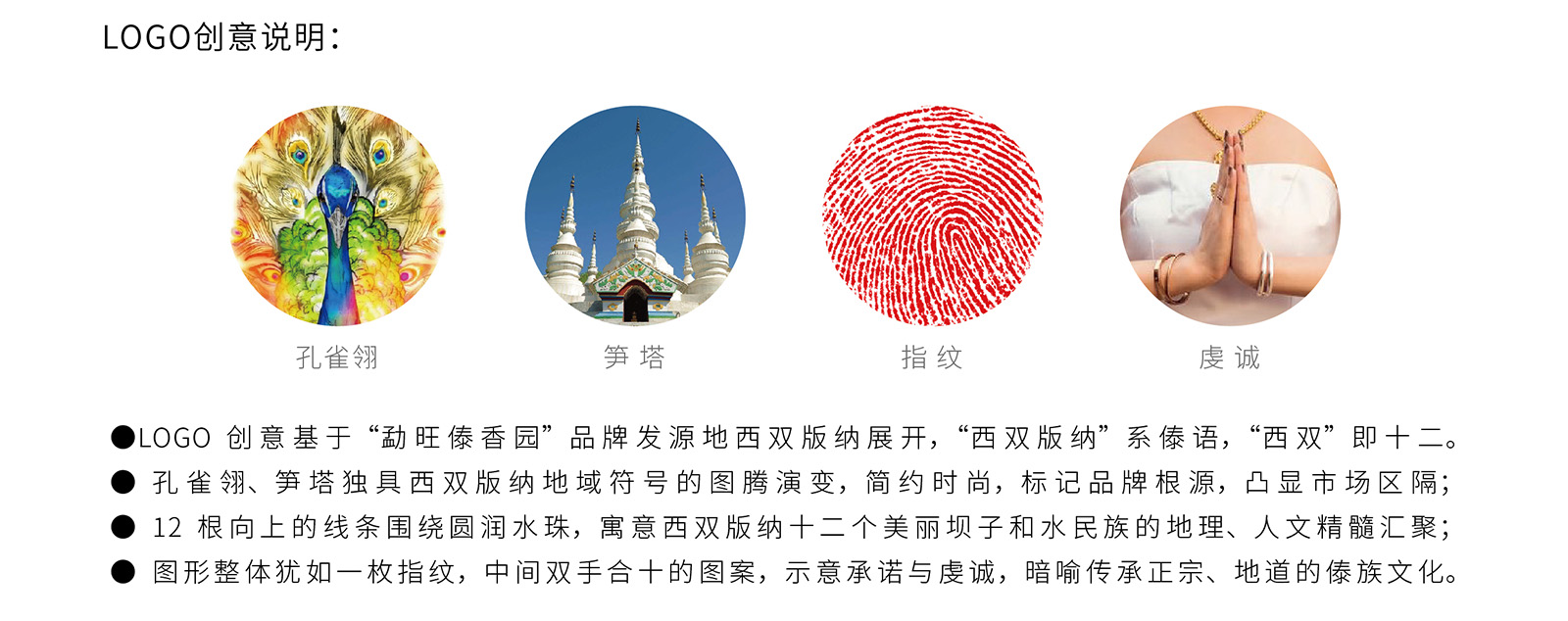 西雙版納勐旺傣香園VI設(shè)計(jì)案例展示圖片三