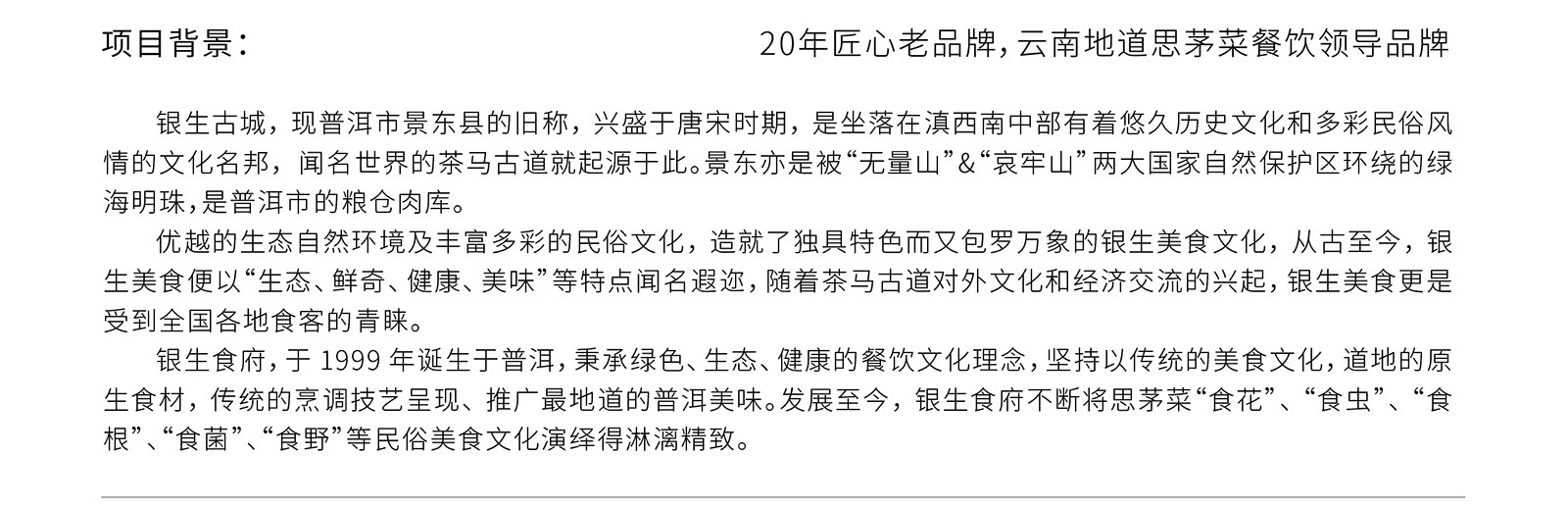普洱銀生食府VI設(shè)計案例展示圖片二